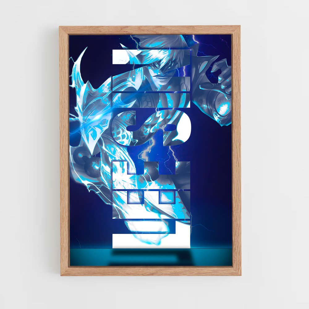 Poster Lee Sin: L'Esprit du Combat – affiche League Of Legends (vue 4)